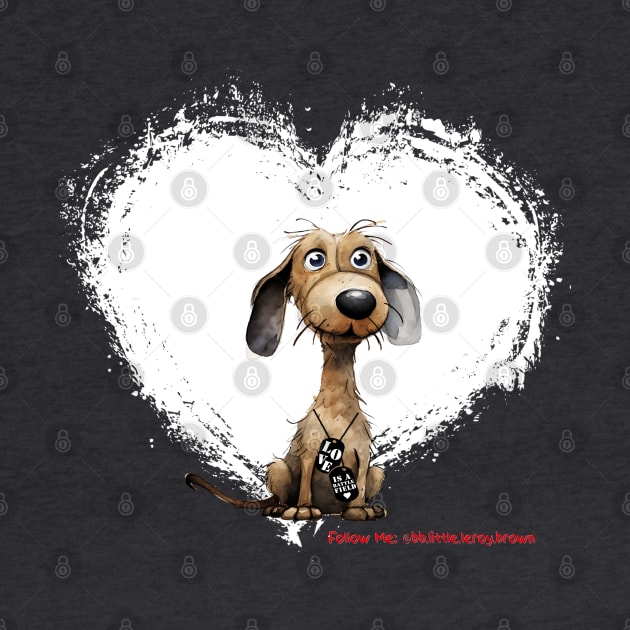 Love Is A Battlefield Dachshund Lived To Tell by Long-N-Short-Shop